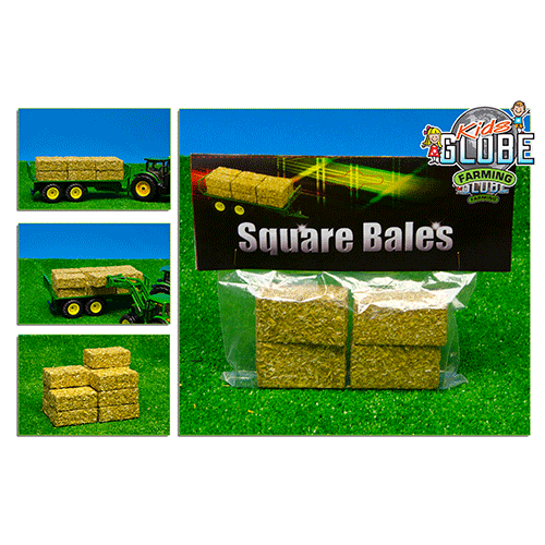 KIDS GLOBE Pack of 4 Square Bales - Image 1